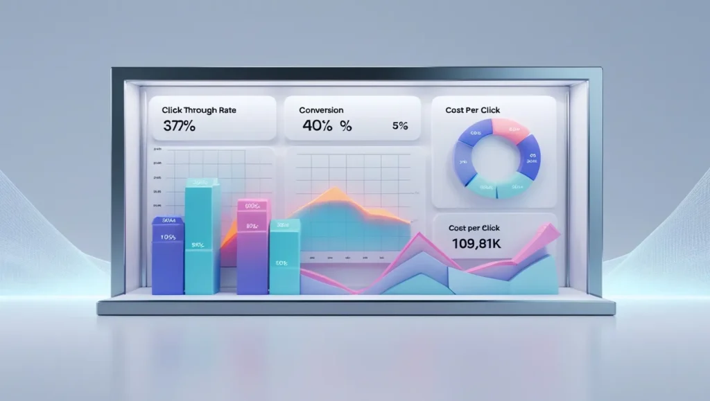 Google Ads performance dashboard