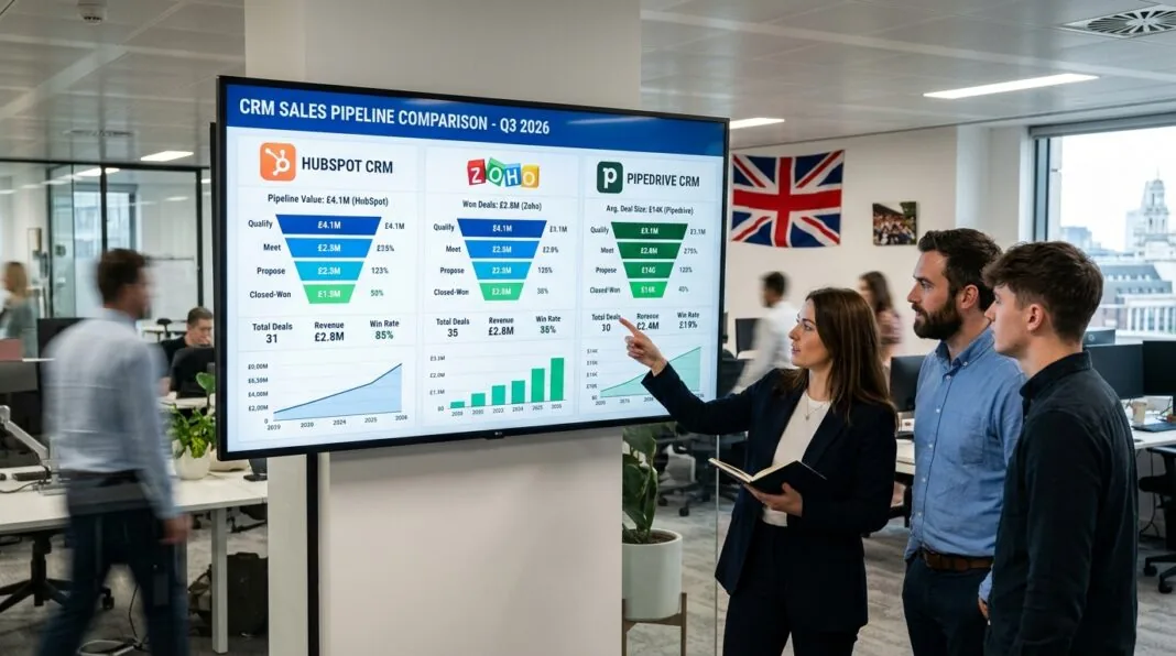 Best CRM for Small Business UK: Compare Pricing & Features