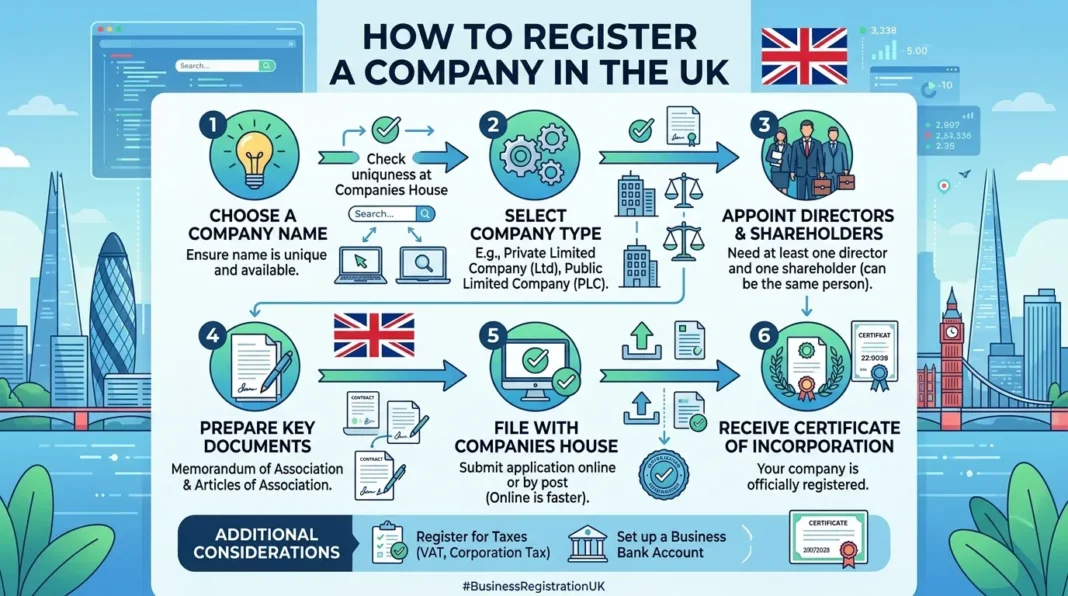 How to Register a Company in the UK (2026): Step-by-Step Guide