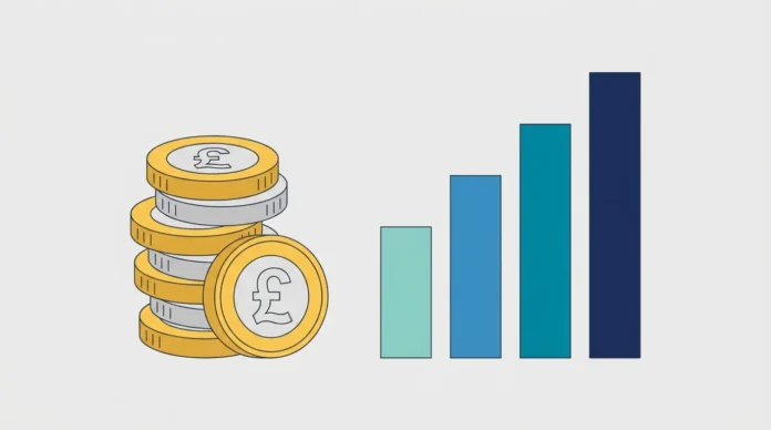 Illustration representing UK income tax personal allowance and tax bands for 2025/26