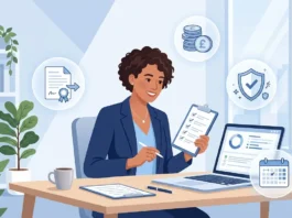 UK small business owner reviewing a first employee hiring compliance checklist