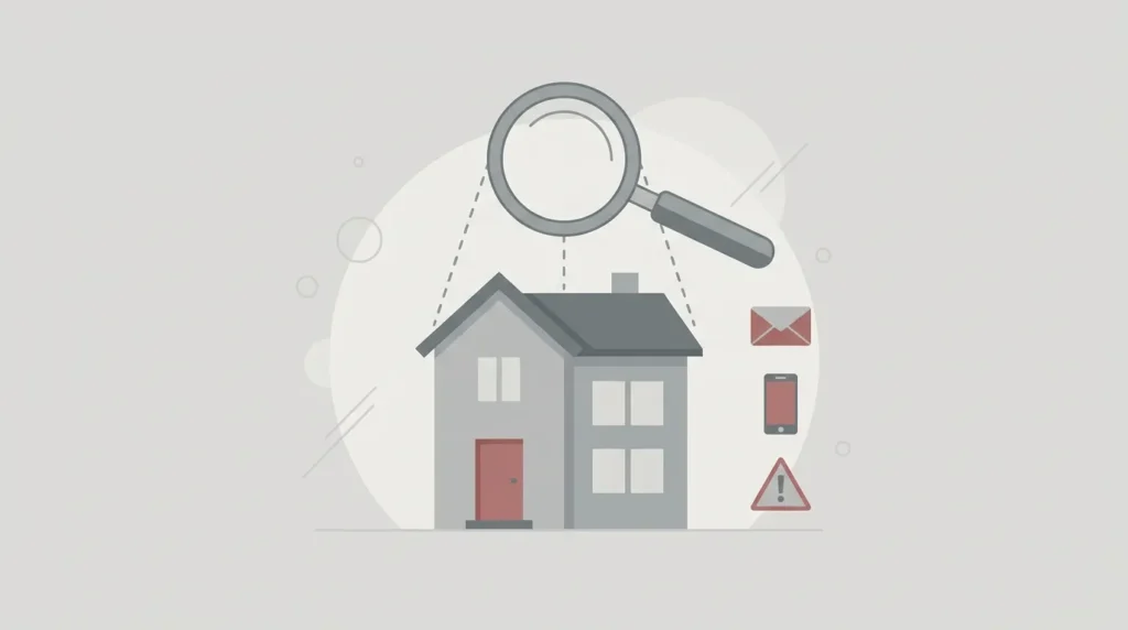  Illustration showing privacy risk of using a home address as a UK registered office