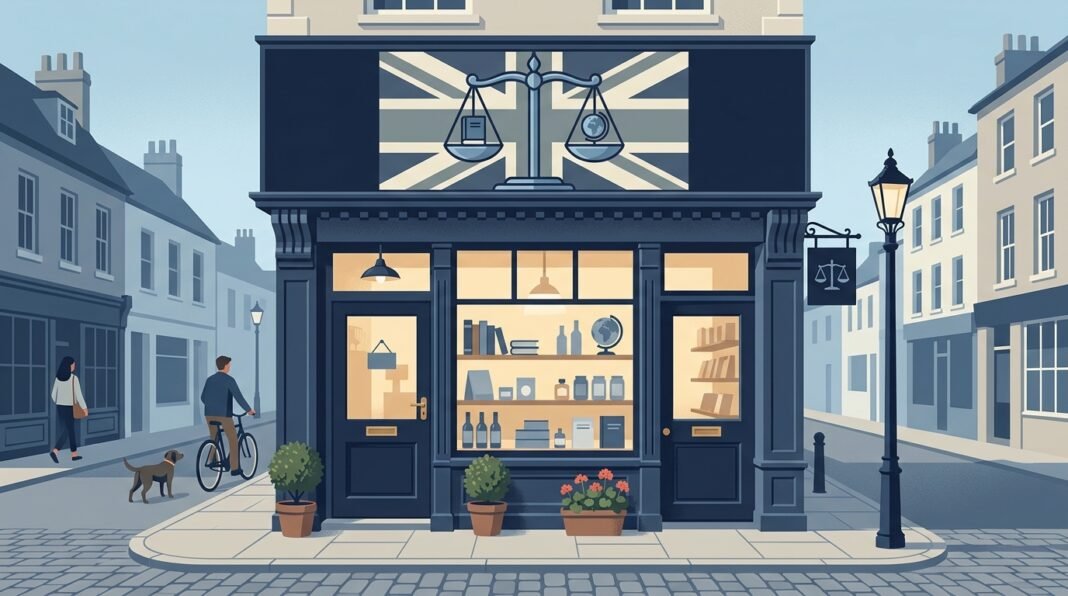 UK small business owner reviewing AI regulation compliance requirements