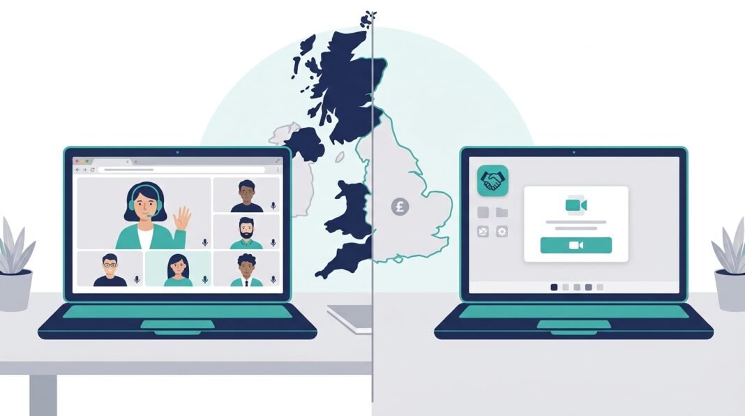 Zoom vs Google Meet for UK Business: Pricing & GDPR Guide