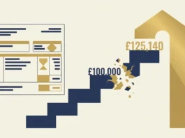 The £100k Tax Trap: UK Personal Allowance Taper Explained Illustration representing the UK £100,000 personal allowance taper and 60% tax trap