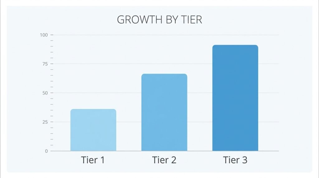 Chart showing ICO data protection fee tiers for UK businesses