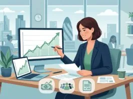 UK small business owner reviewing a growth and scaling strategy blueprint