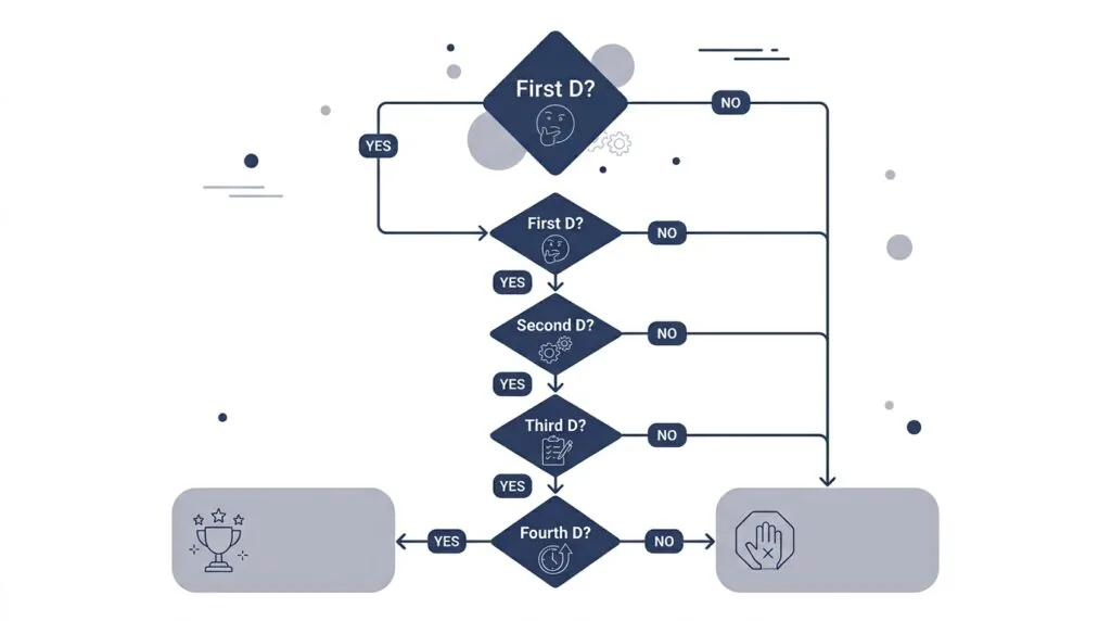 Flowchart illustrating the UK planning permission material change of use test for home businesses