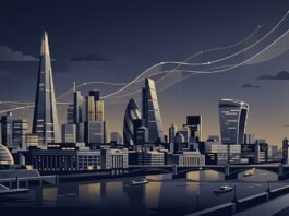 Venture Capital UK: How It Works (The Complete Founder’s Guide) Illustration representing venture capital funding in the UK financial sector