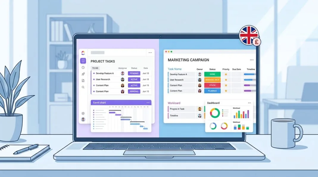 ClickUp vs Monday.com for UK Small Business