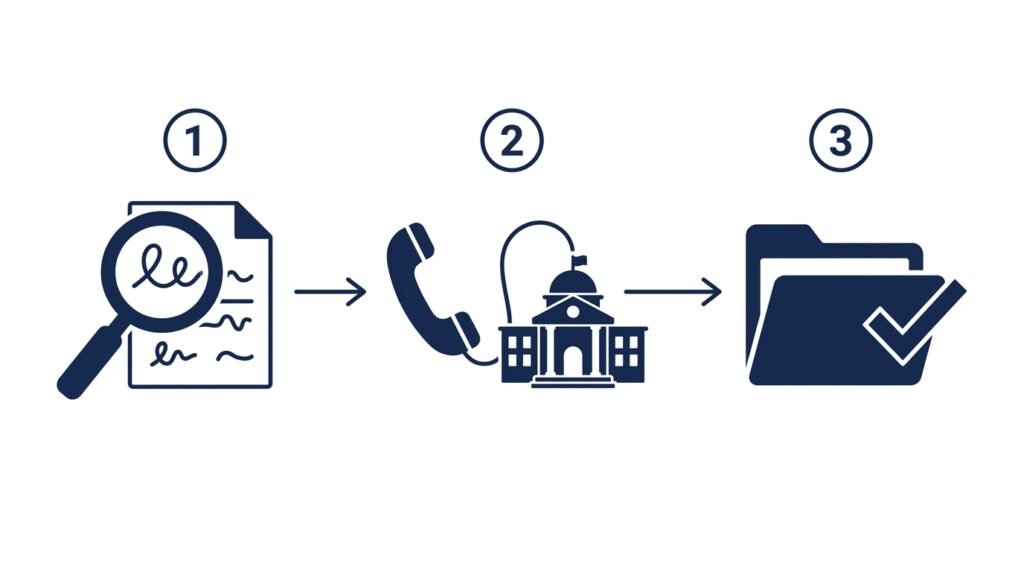 Three-step process for applying for a UK business licence